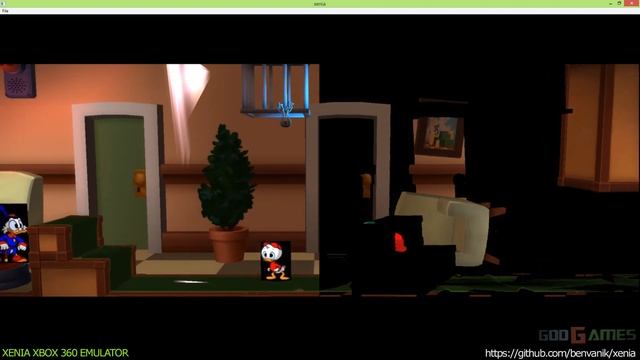 Xenia Xbox 360 Emulator - Duck Tales Remastered Ingame!