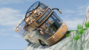 МАШИНЫ ПРОТИВ СКАЛИСТЫХ ДОРОГ #6 В 😱|BeamNG.Drive| Бименджи Драйв