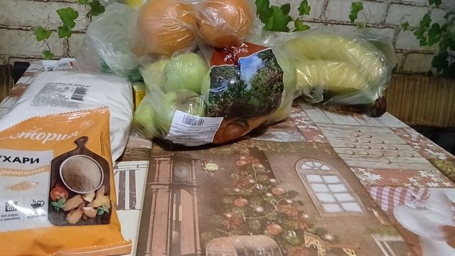 Закупка продуктов 🛒 из Пятёрочки