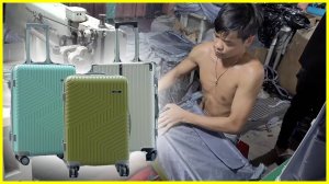 Производство чемоданов на колесах.