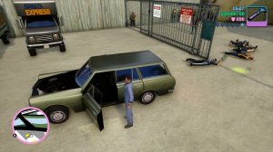 Прохождение Grand Theft Auto Vice City Definitive Edition #2 - устроили войну на стройке