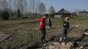 Дача 10 апреля Миша и 2 Максима