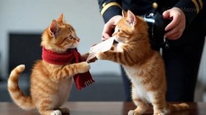 Tiny Cat’s Parisian Adventure in the Sky! _ #kitten #travel #paris