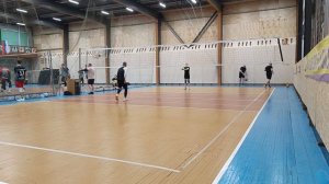 Skyhook43 подача на тренировке