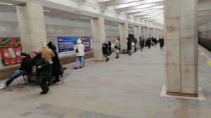 Метро Новосибирск. Площадь Маркса - Студенческая + сборник поездов.