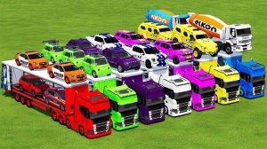 Машинки летают и прыгают! Развивающие мультики Машины помощники. Мультфильмы про машинки