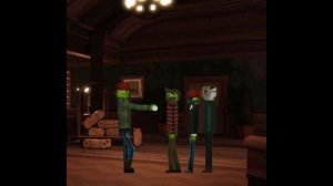 Типичный фильм ужасов в melon playground.  Автор: Аниматор Димка ( не MP) смотрите в описание 👇👇👇