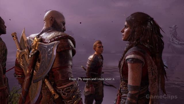 Thor Kills World Serpent Giant Snake Scene 4K - God Of War Ragnarok смотреть онлайн