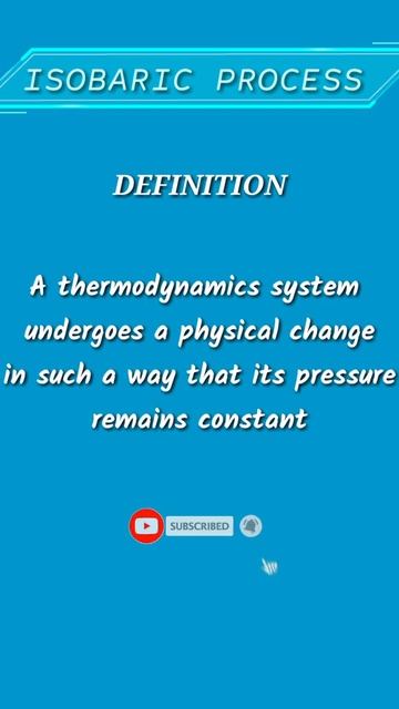 isobaric process #short #tunneling_physics