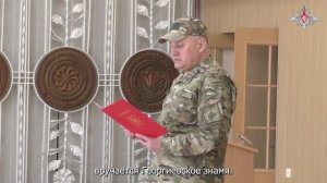 Командующий 51-й гвардейской общевойсковой армии Южного военного округа вручил Георгиевские знамена