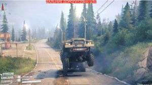 Сначала мы едем на заправку,а потом кратчайшим путем добираемся до лесозаготовительной базы.Эксклюз