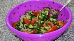 ВКУСНЫЙ Летний САЛАТ