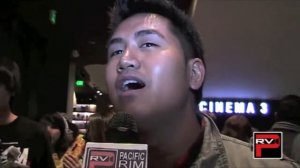 JR Aquino at world premiere screening of Agents of Secret Stuff