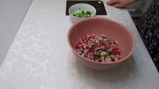 Редиска! Салаты на каждый день и на праздник. Простые салаты из редиски