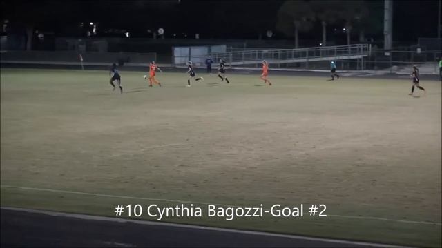 Cynthia Bagozzi Hat Trick Boone HS vs Timber Creek Dec 13 2018