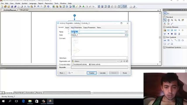 202s. POWER DESIGNER modelo “UML Activity Diagram”