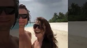 Анастасия Заворортнюк Петр Чернышев на Мальдивах