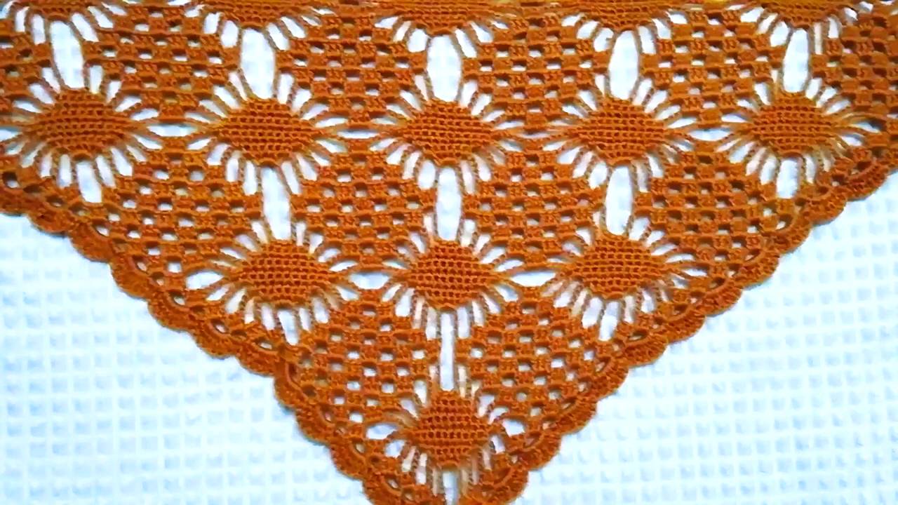 Вяжем вместе шаль МК смотреть онлайн