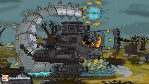 HomeAnimations - Мультики про танки Мы должны объединиться! Артиллерийский монстр против Гибридного