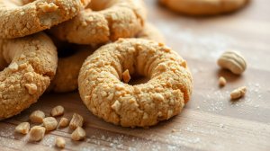 Ароматный секрет: как сделать Кольца из песочного теста с душой Арахиса
