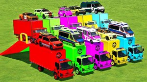 Машинки летают и прыгают! Развивающие мультики Машины помощники. Мультфильмы про машинки