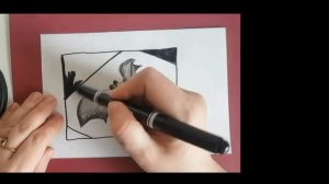 Рисуем иллюзия (41), легко и просто