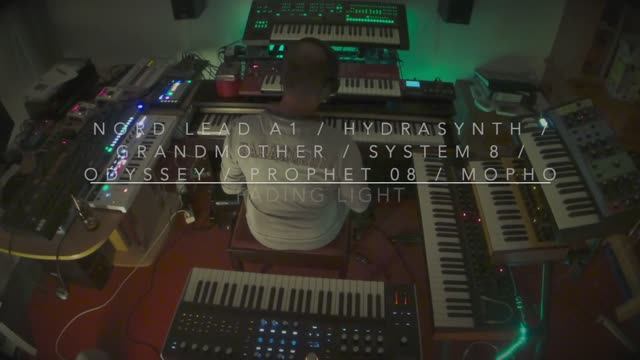 Nord Lead A1 ⧸ Hydrasynth ⧸ System 8 ⧸ Grandmother ⧸ Odyssey ⧸ Prophet 08 ⧸ Mopho ＂Fading Light＂