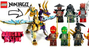Я собрал LEGO Ninjago 71836 Arc Dragon of Focus - ASMR