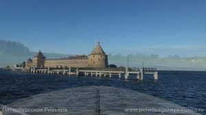 Прогулка на яхте Princess V42 по Неве до Крепости Орешек 21 июня 2019 года