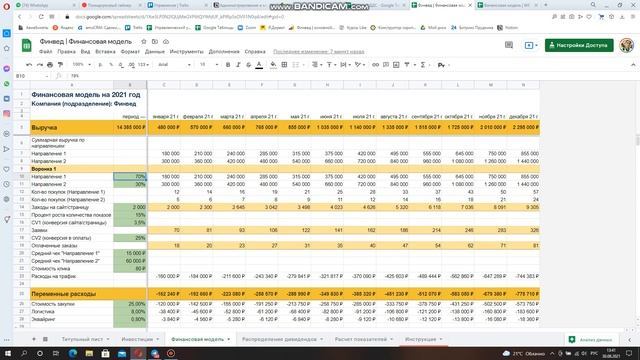 Инструкция к шаблону финансовой модели (часть 1) | Финвед смотреть онлайн