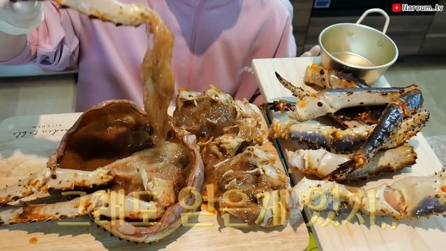 4kg 킹크랩으로 25만원짜리 대왕 간장게장을 담궈먹어보자!!!ㄷㄷ...... 밥도둑 스페셜! 나름이 먹방 MUKBANG