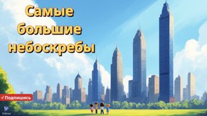 🏙️✨ Сравнение небоскрёбов для детей — самые высокие здания мира! 🏗️🌍🧒👧