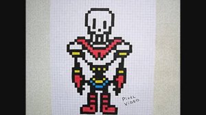 РИСУНКИ ПО КЛЕТОЧКАМ ПАПАЙРУС из Андертейл