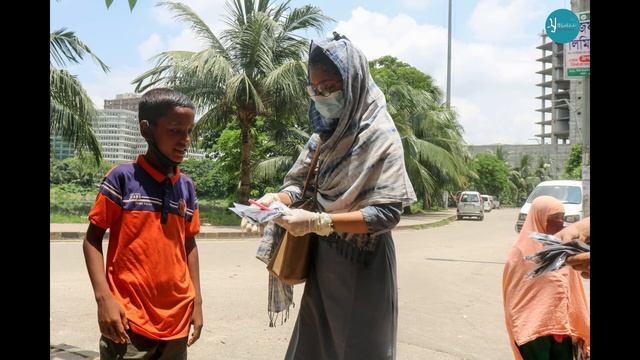 কাপড়ের মাস্ক ও থার্মোমিটার বিতরণ (১ম পর্ব) । Distribution of face masks and thermometers (Part 1)
