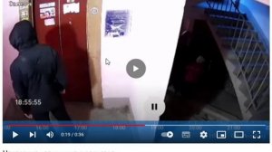 Нападение насильника в подъезде