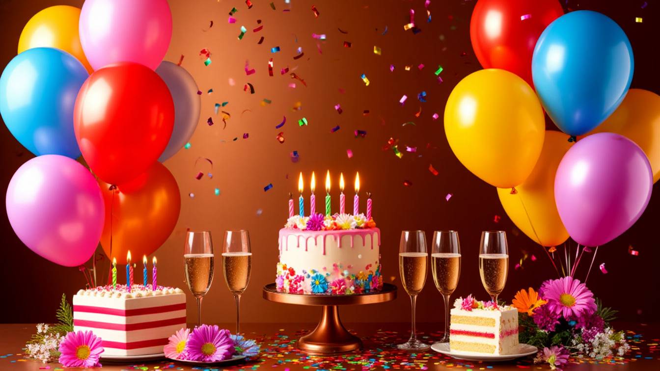 С Днем рождения! Желаем Успехов во всем! смотреть онлайн