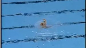 Muriel Hermine Synchronized Swimming Solo Routine Prelimlnary Olympics 1988
