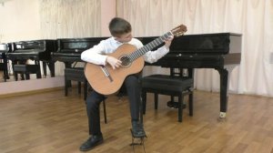 Кемерово, ЦДШИ, Сульдин Дмитрий - В. Козлов  "Испанский танец"