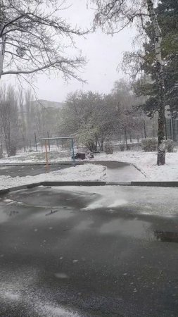 В Ставрополе опять зима...