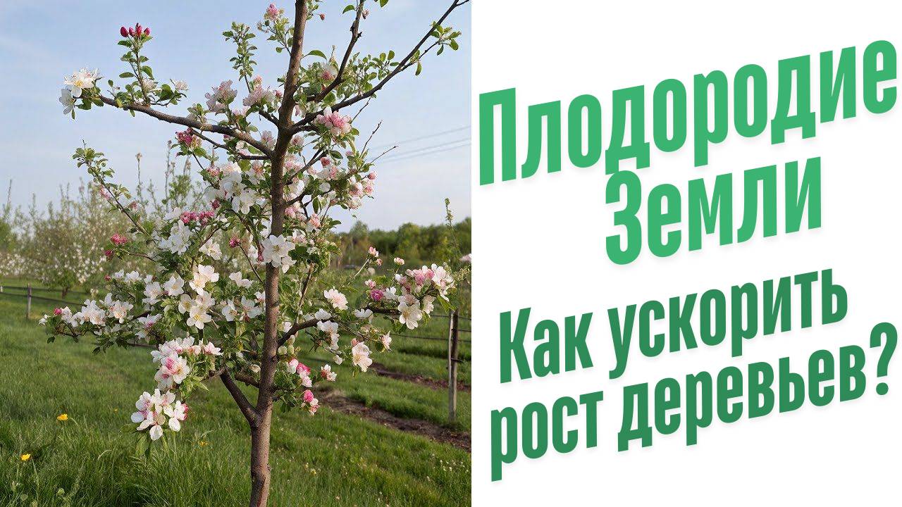 Как ускорить рост деревьев?