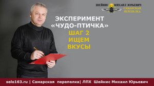 Чудо_птичка шаг 2 Ищем вкусы