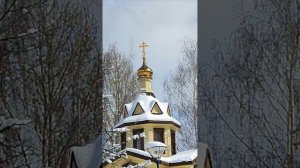 Москва сегодня снежный апрель Храм Неопалимая купина