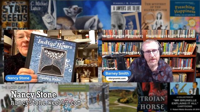 Vermont Artists & Authors: Nancy Stone, Finding Light and Shadow in 'Indigo Hours'