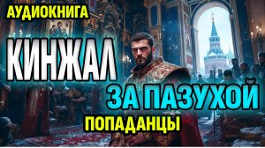 АУДИОКНИГА ПОПАДАНЦЫ: кинжал за пазухой. ФЭНТЕЗИ. ФАНТАСТИКА