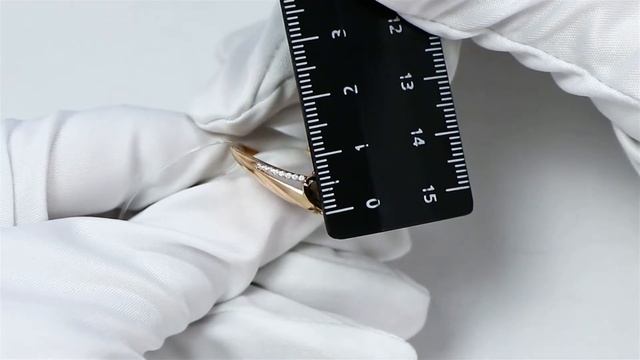 Кольцо из золочёного серебра AQUAMARINE с фианитом и кварцем А6559801А-п смотреть онлайн