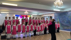 Хор младших классов, Сыктывкар, П1, Муз. В. Беляева, сл. Л. Мерновой «Творите добрые дела».mp4