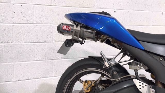 2005 Kawasaki ZX636 Ninja Supersport Bike ZX6R blue