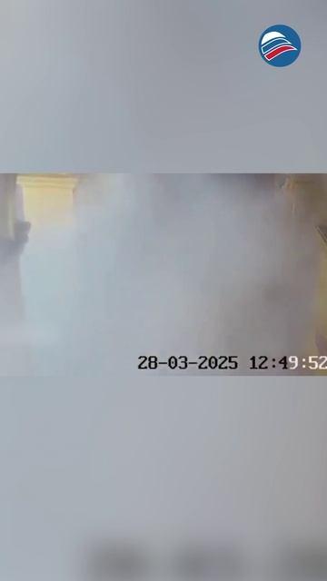 Страшные кадры обрушения буддийского храма в городе Мандалай попали на видео