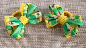 Банты канзаши для волос своими руками