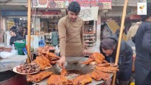 #Афганистан.Еда на улицах .Приготовление еды на улице.(уличная еда)